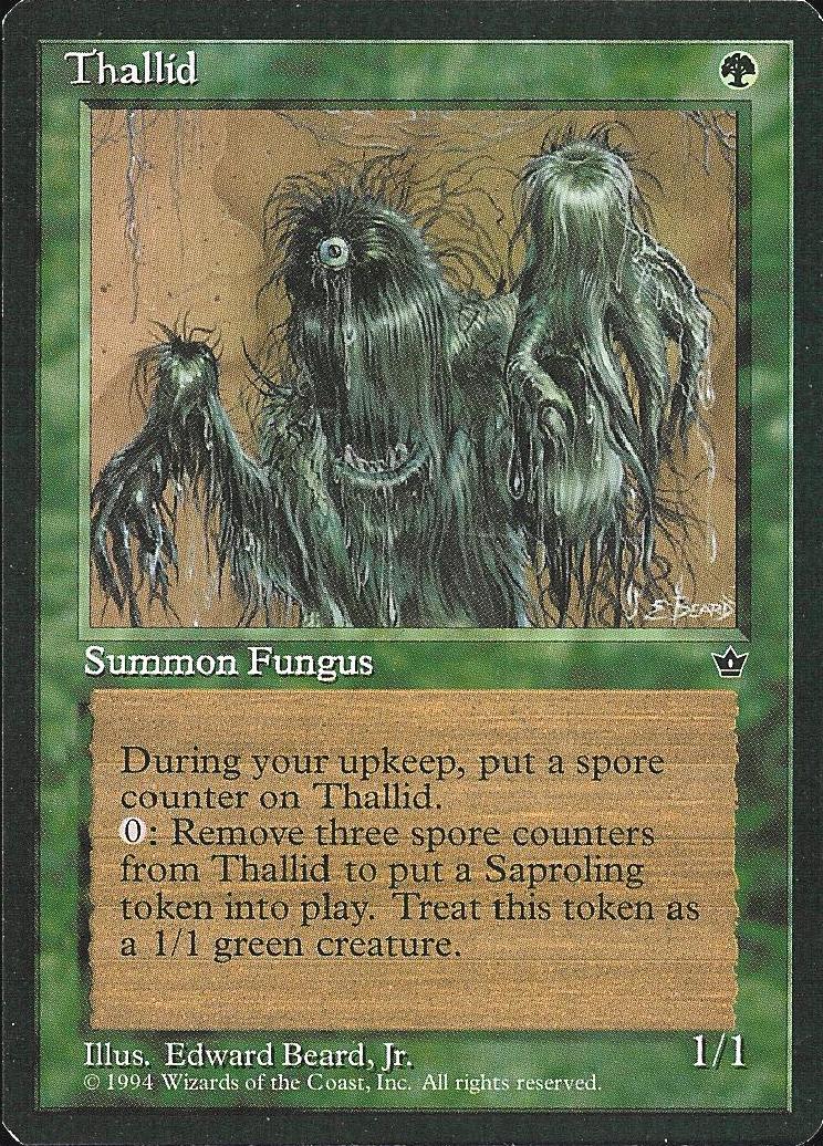Thallid (Beard, Jr.) (Fallen Empires) Light Play