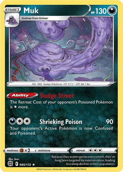 Muk (SWSH09: Brilliant Stars) Light Play