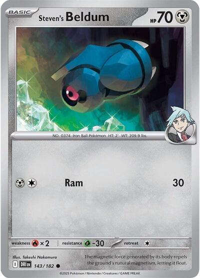 Steven's Beldum (SV10: Destined Rivals) Light Play