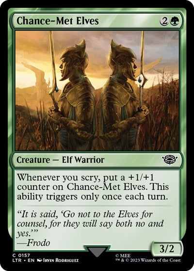 Chance-Met Elves (Universes Beyond: The Lord of the Rings: Tales of Middle-earth) Light Play