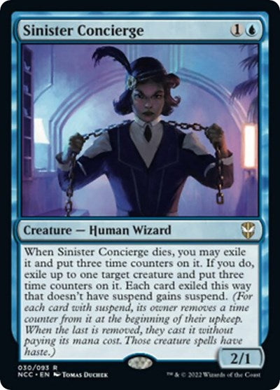 Sinister Concierge (Commander: Streets of New Capenna) Light Play