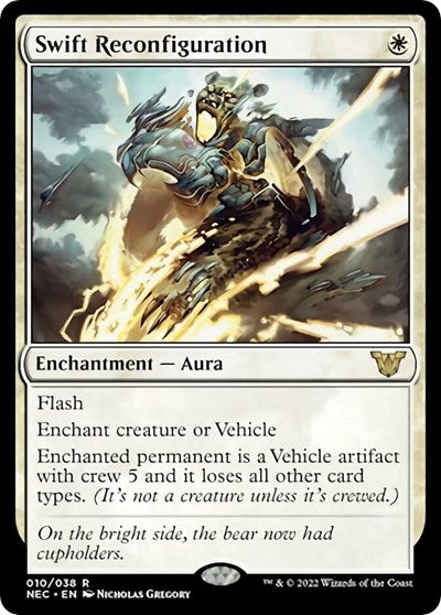Swift Reconfiguration (Commander: Kamigawa: Neon Dynasty) Light Play