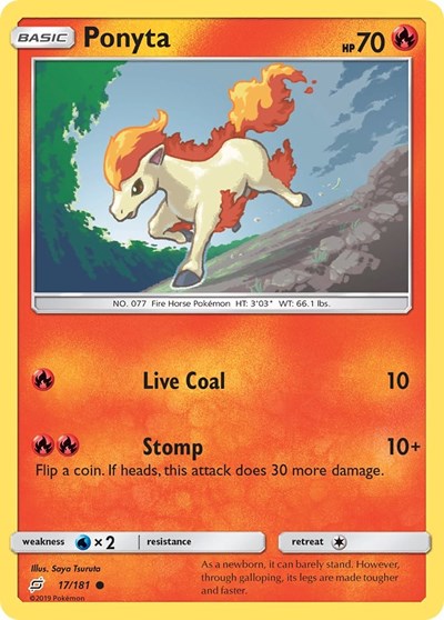Ponyta (SM - Team Up) Medium Play