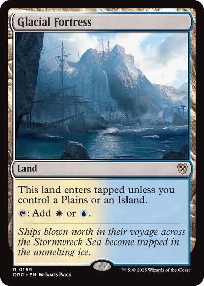 Glacial Fortress (Commander: Aetherdrift) Light Play
