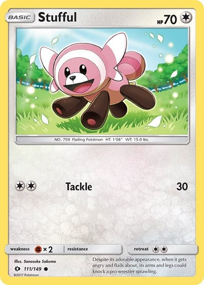 Stufful (SM Base Set) Medium Play