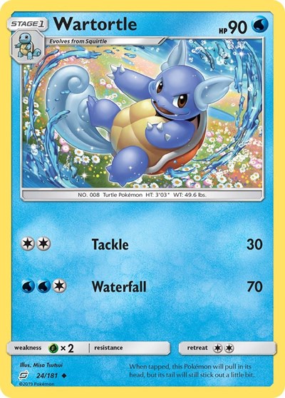 Wartortle (SM - Team Up) Light Play