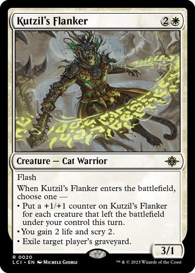 Kutzil's Flanker (The Lost Caverns of Ixalan) Light Play