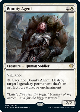 Bounty Agent (Commander 2020 Ikoria) Light Play