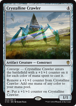 Crystalline Crawler (Commander 2016 Edition) Light Play