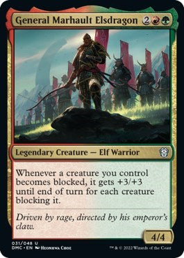 General Marhault Elsdragon (Commander: Dominaria United) Light Play Foil