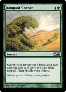 Rampant Growth (Magic 2010 Core Set) Light Play
