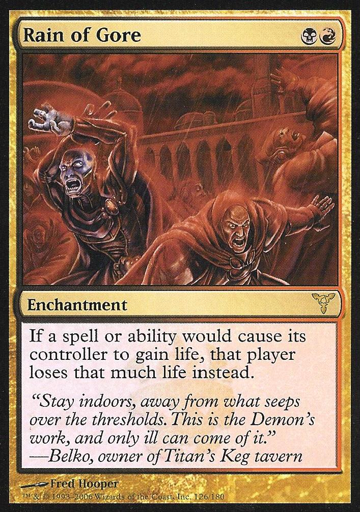 Rain of Gore (Dissension) Light Play