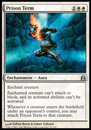 Prison Term (Commander) Light Play