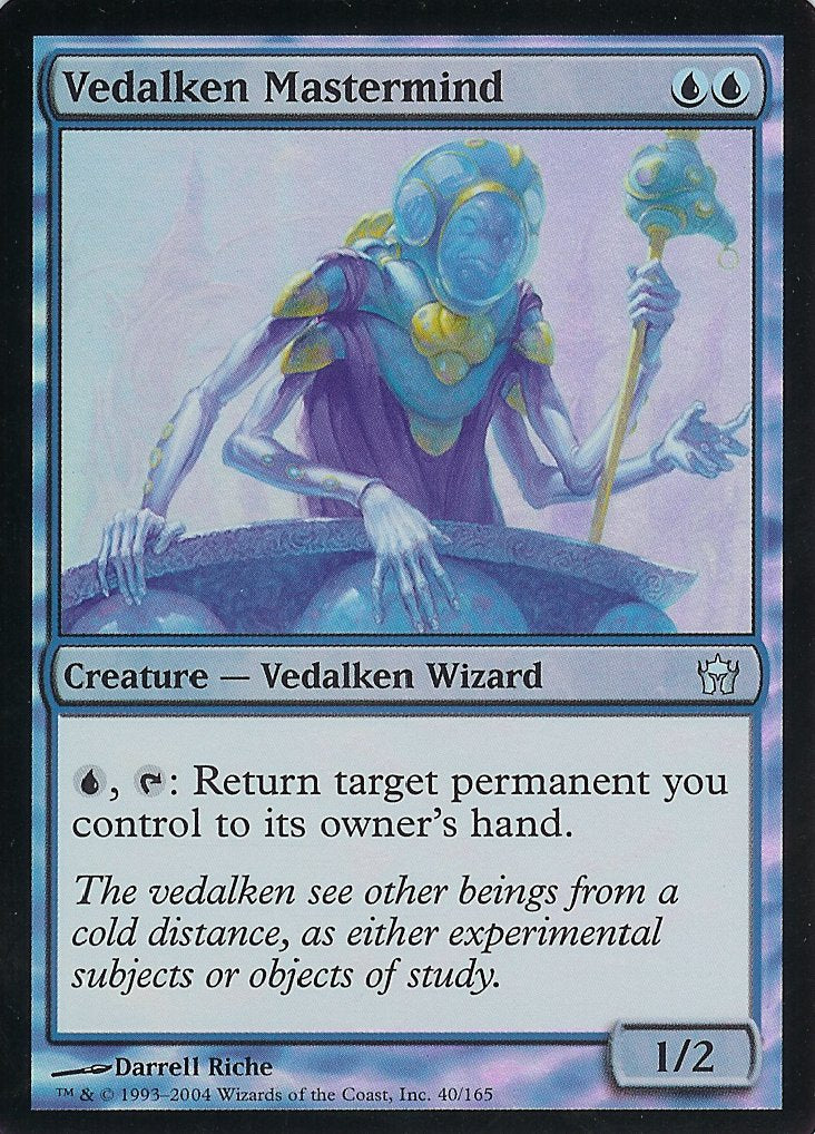 Vedalken Mastermind (Fifth Dawn) Light Play