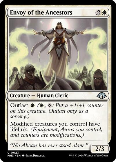 Envoy of the Ancestors (Modern Horizons 3) Light Play Foil