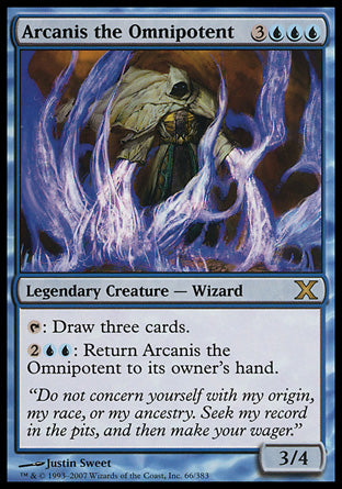 Arcanis the Omnipotent (10th Edition) Light Play