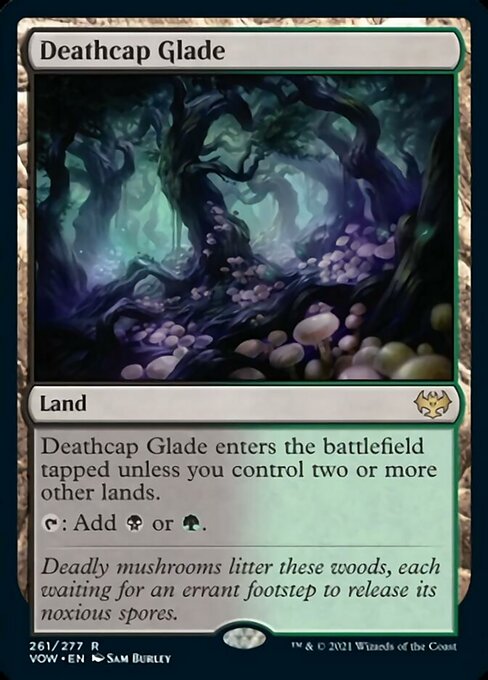 Deathcap Glade (Innistrad: Crimson Vow) Light Play