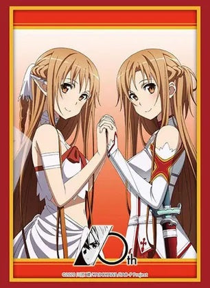 Bushiroad Sleeves: Sword Art Online 10th Anniversary - Asuna & Asuna (75-Pack) - Vol.3775
