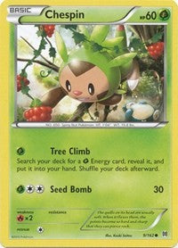 Chespin (9) (XY - BREAKthrough) Light Play