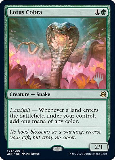Lotus Cobra (Promo Pack: Zendikar Rising) Near Mint
