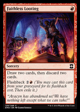 Faithless Looting (Eternal Masters) Light Play