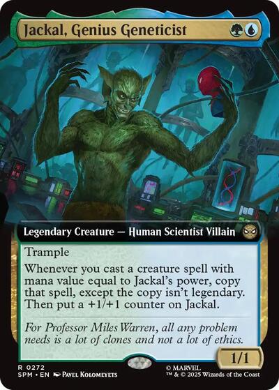 Jackal, Genius Geneticist (Extended Art) (Marvel's Spider-Man) Light Play