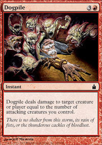 Dogpile (Ravnica) Light Play