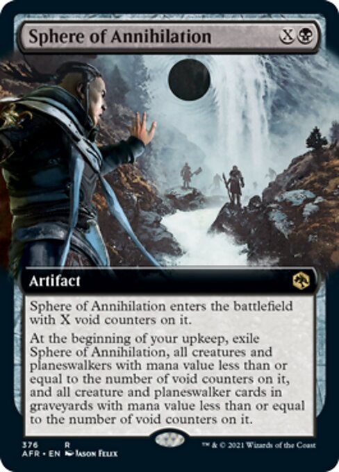 Sphere of Annihilation (Extended Art) (Adventures in the Forgotten Realms) Light Play