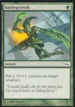 Battlegrowth (Mirrodin) Medium Play