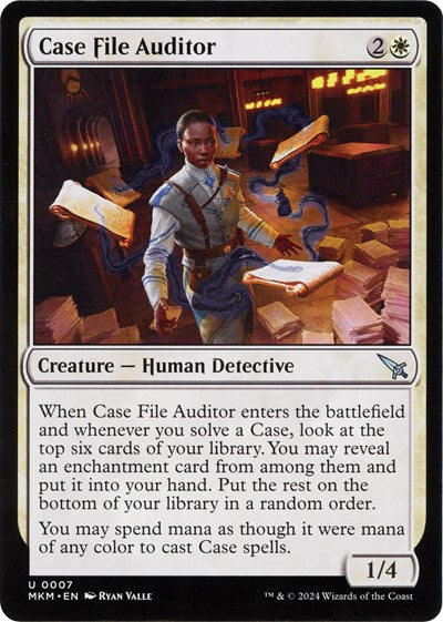Case File Auditor (b) (Murders at Karlov Manor) Light Play