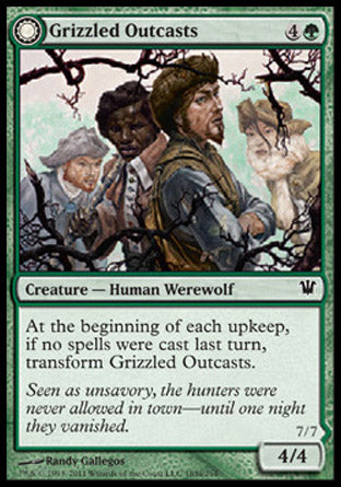 Grizzled Outcasts (Krallenhorde Wantons) (Innistrad) Light Play