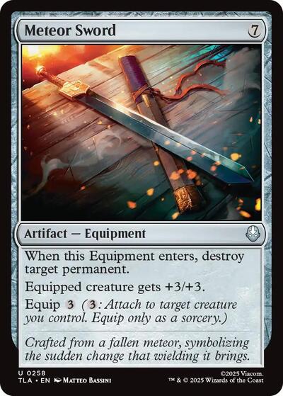 Meteor Sword (Avatar: The Last Airbender) Light Play