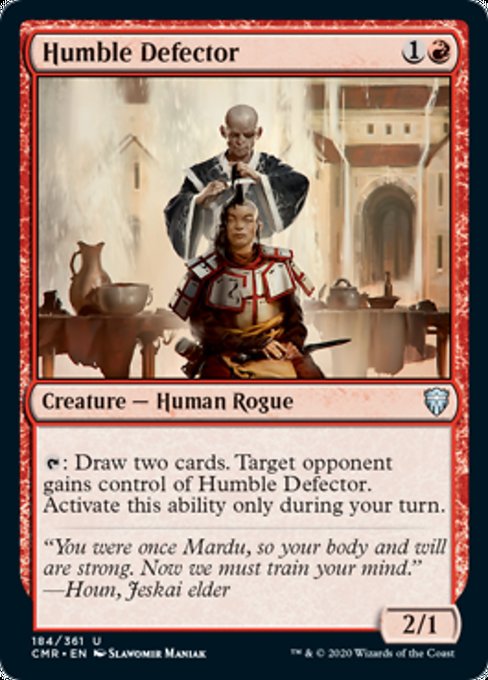 Humble Defector (Commander Legends) Light Play