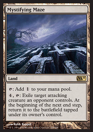 Mystifying Maze (Magic 2011 Core Set) Light Play