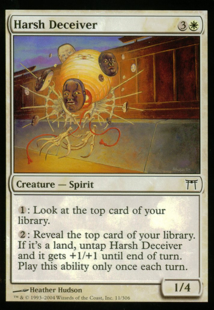 Harsh Deceiver (Champions of Kamigawa) Light Play