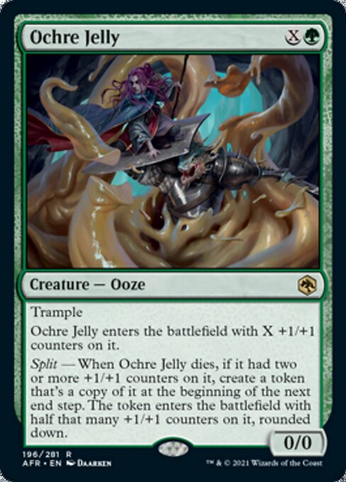 Ochre Jelly (Adventures in the Forgotten Realms) Damaged / Poor