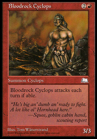 Bloodrock Cyclops (Weatherlight) Light Play