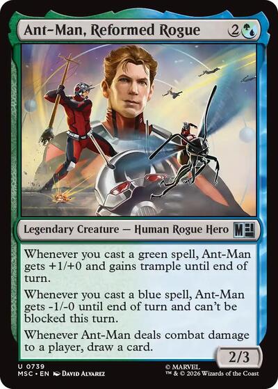 Ant-Man, Reformed Rogue (Marvel Super Heroes) Light Play