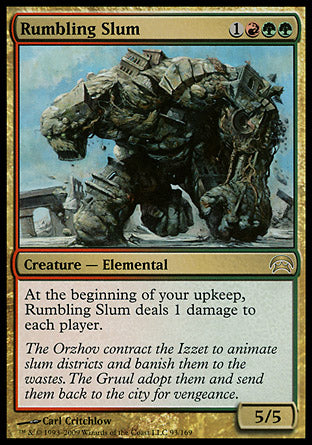 Rumbling Slum (Planechase) Light Play