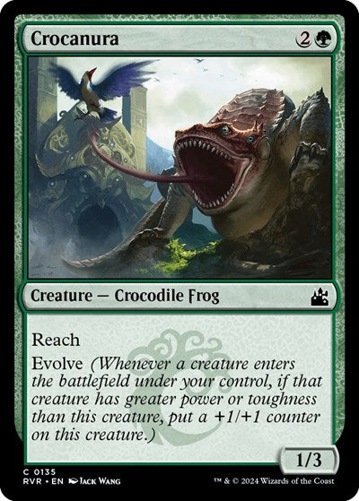 Crocanura (Ravnica Remastered) Light Play