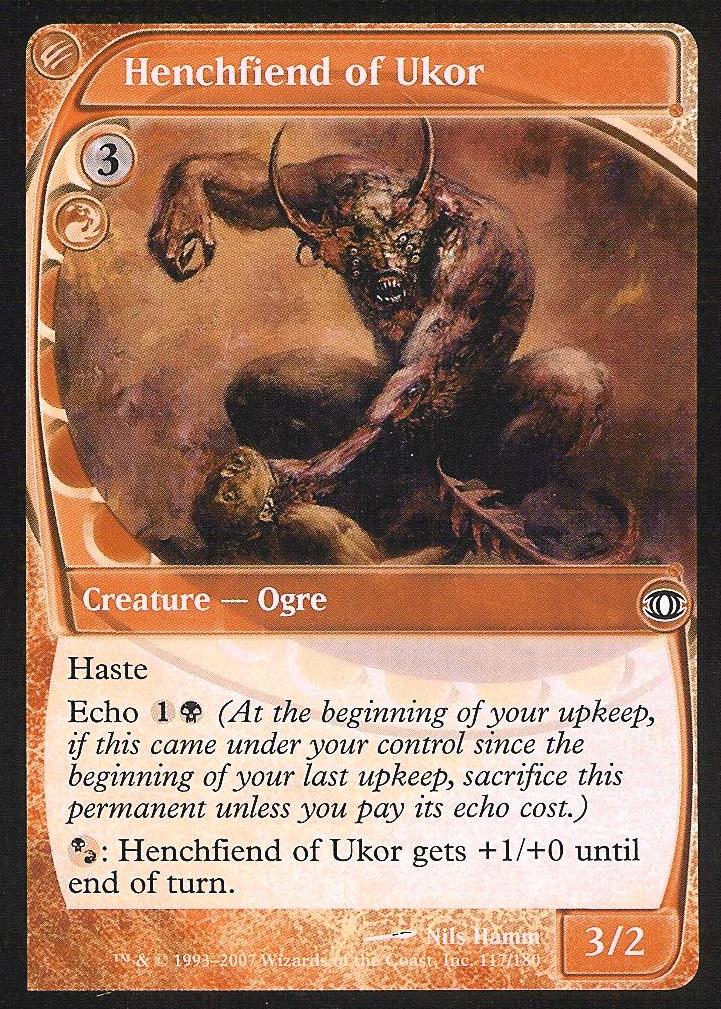 Henchfiend of Ukor (Futuresight) Light Play