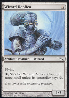 Wizard Replica (Mirrodin) Medium Play