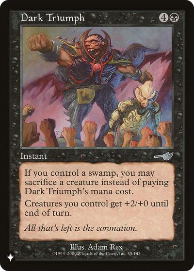 Dark Triumph (The List) Light Play