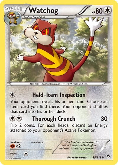 Watchog (XY - Furious Fists) Medium Play