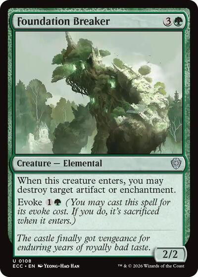 Foundation Breaker (Commander: Lorwyn Eclipsed) Light Play