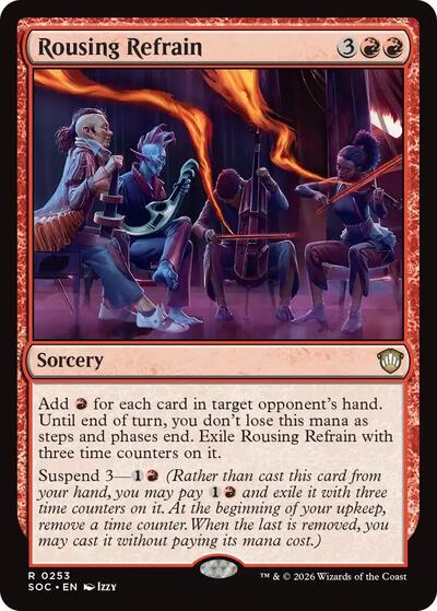 Rousing Refrain (Commander: Secrets of Strixhaven) Light Play