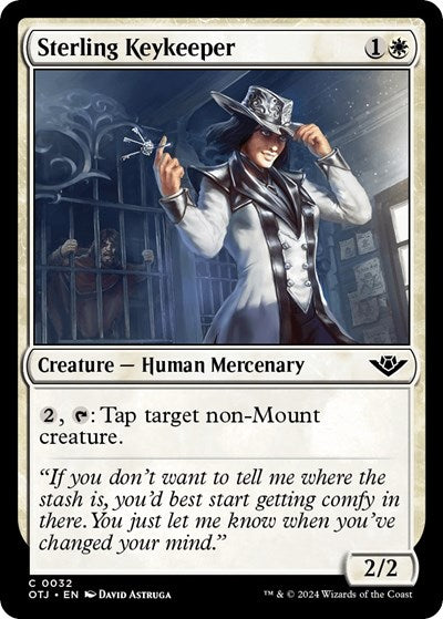 Sterling Keykeeper (Outlaws of Thunder Junction) Light Play Foil