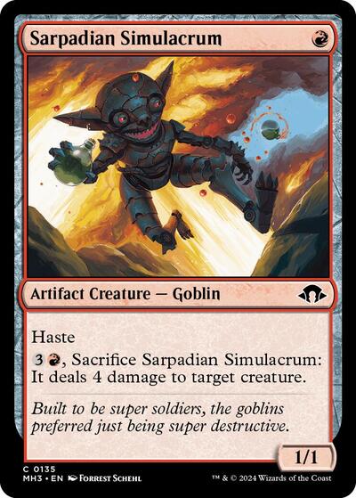 Sarpadian Simulacrum (Modern Horizons 3) Light Play