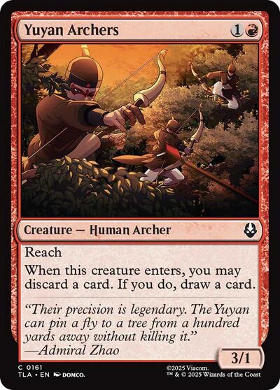 Yuyan Archers (Avatar: The Last Airbender) Light Play Foil