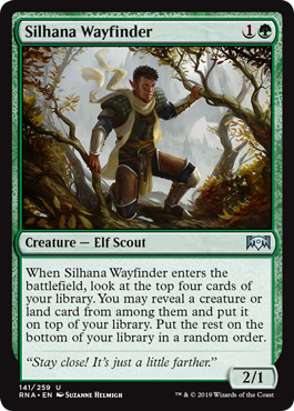 Silhana Wayfinder (Ravnica Allegiance) Light Play